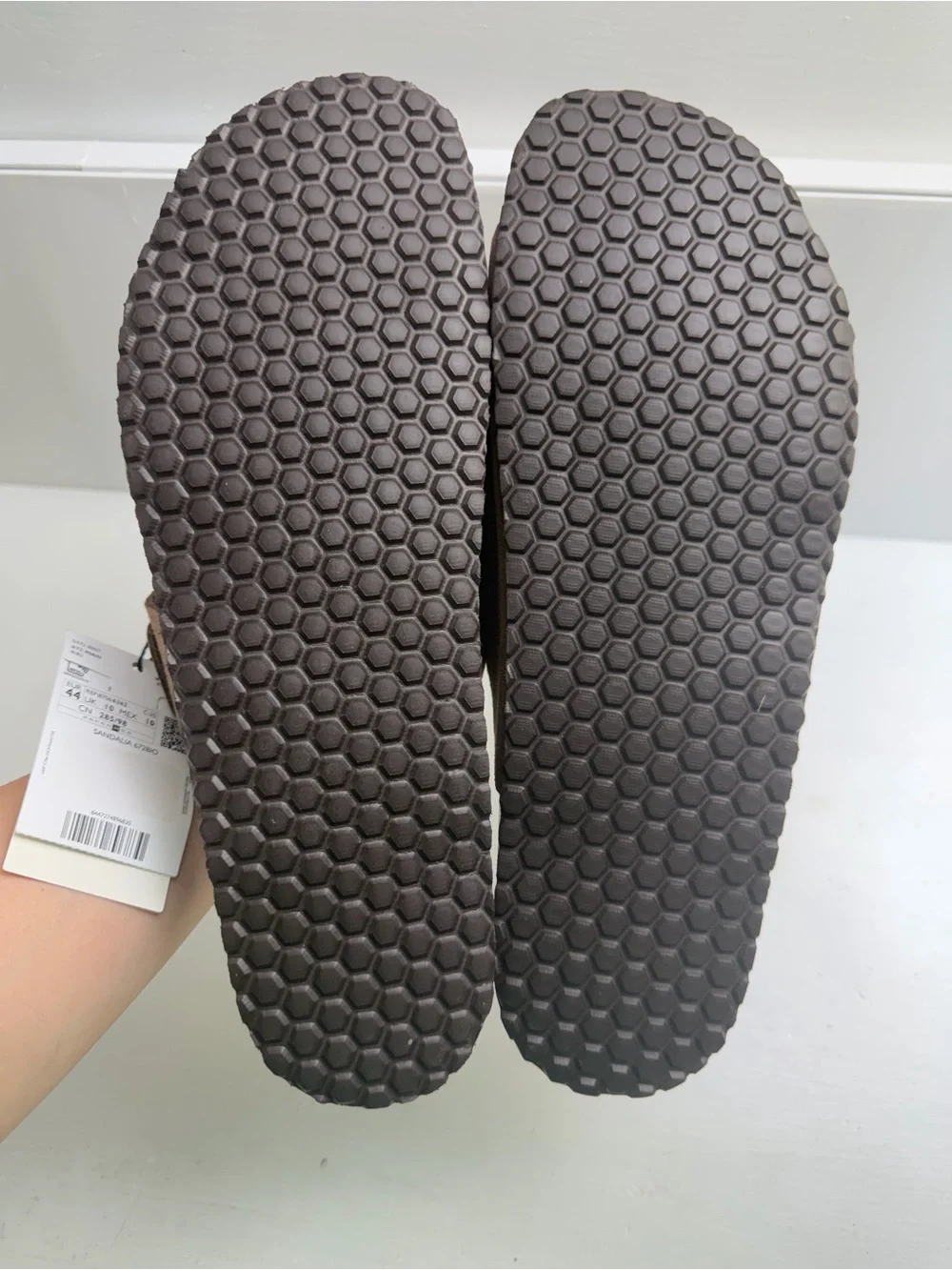 MANGO Man Leather Double Buckle Sandals EU 44 NWT